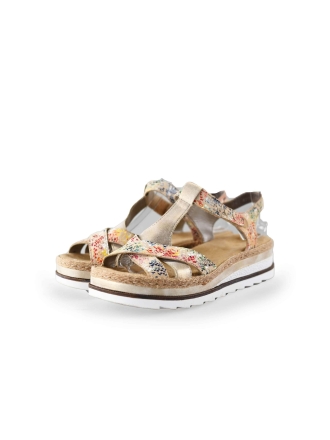 Rieker Sandalen Goud 222346