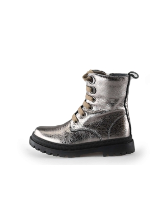 Shoesme Veterboots Zilver 223672