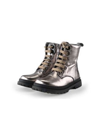 Shoesme Veterboots Zilver 223672