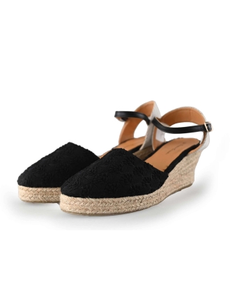 Supercracks Espadrilles Zwart 224451