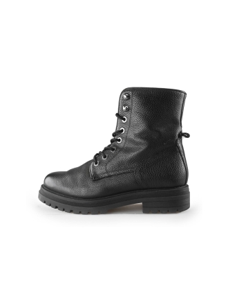Poelman Veterboots Zwart 225276