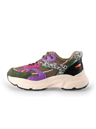 Poelman Sneakers Groen 228660