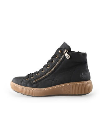 Rieker Hoge sneakers Zwart 228812