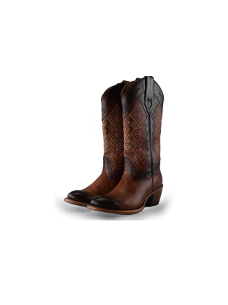 Nuevo Rancho Cowboy laarzen Bruin 229186
