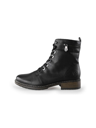 Rieker Veterboots Zwart 229443