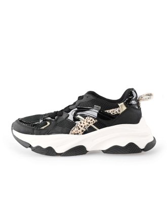 Poelman Sneakers Zwart 229527