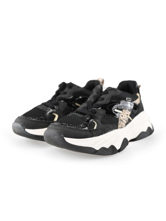 Poelman Sneakers Zwart 229527