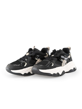 Poelman Sneakers Zwart 229955
