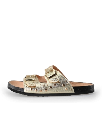 Ann Rocks Slippers Goud 230016