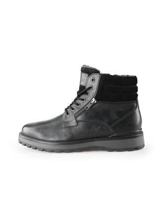 s. Oliver Veterboots Zwart 233796