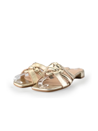 Manfield Slippers Goud 236594
