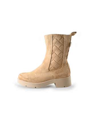 Manfield Enkellaarzen Beige 236694