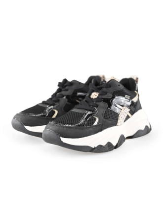 Poelman Sneakers Zwart 230103
