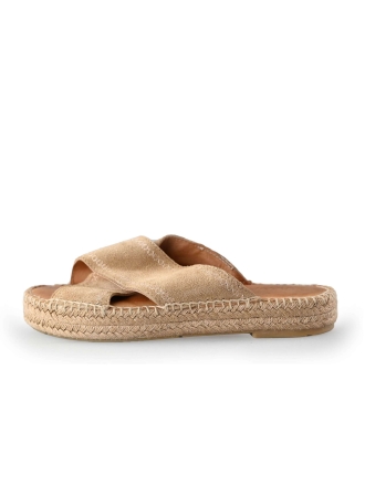 VIA VAI Slippers Beige 230377