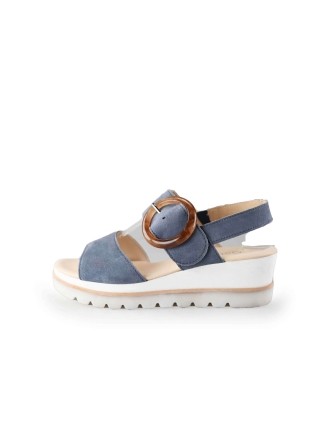 Gabor Sandalen Blauw 230551