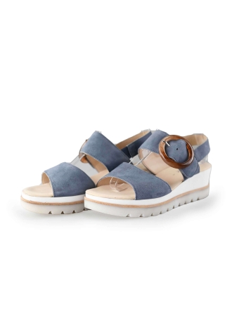 Gabor Sandalen Blauw 230551