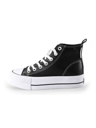 BK Hoge sneakers Zwart 232252