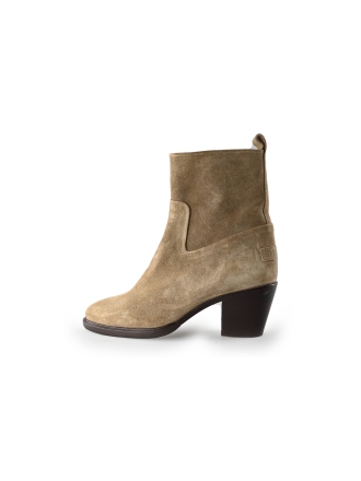 Shabbies Enkellaarzen Bruin 232912