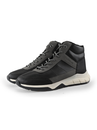 s. Oliver Hoge sneakers Zwart 233439