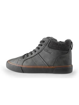 s. Oliver Hoge sneakers Grijs 233493