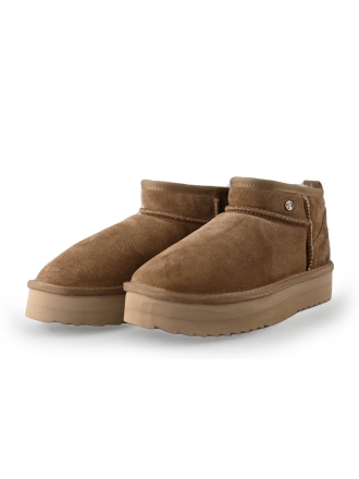 Warmbat Enkellaarzen Bruin 233525