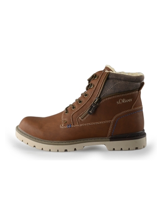 s. Oliver Veterboots Bruin 233535