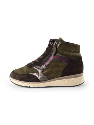 Gabor Hoge sneakers Groen 234033