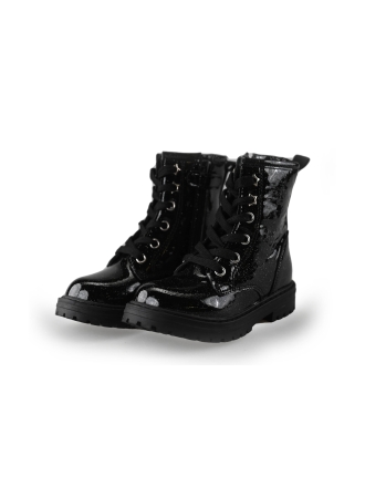 Nelson Veterboots Zwart 234090