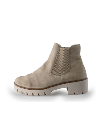 Rieker Enkellaarzen Beige 234126