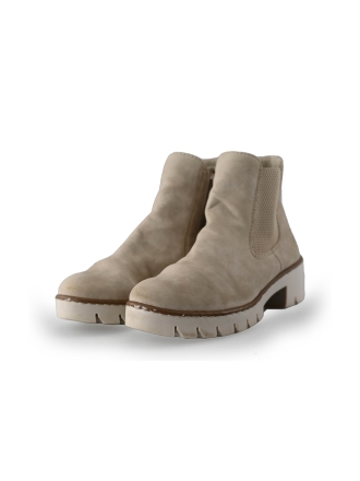 Rieker Enkellaarzen Beige 234126