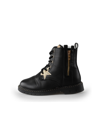  Veterboots Zwart 234217