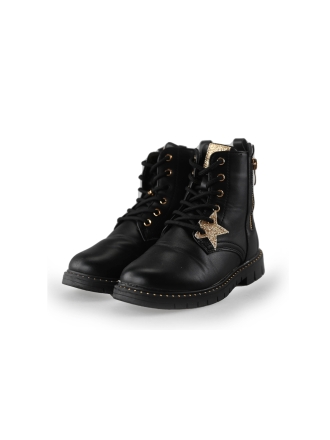  Veterboots Zwart 234217