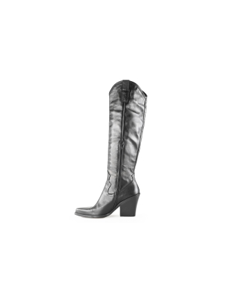 Notre-V Cowboy laarzen Zwart 234360