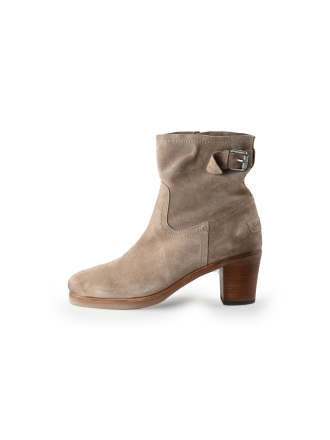 Shabbies Enkellaarzen Bruin 234376