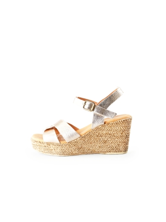 Stefano Lauran Espadrilles Goud 234448