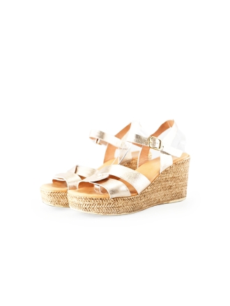 Stefano Lauran Espadrilles Goud 234448