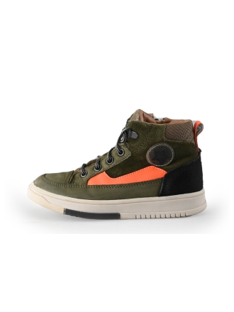 Nelson Hoge sneakers Groen 235256