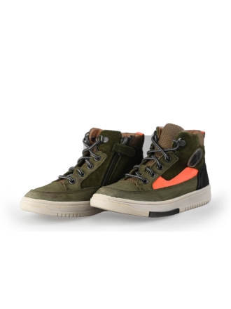 Nelson Hoge sneakers Groen 235256