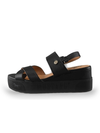 Mustang Sandalen Zwart 235423
