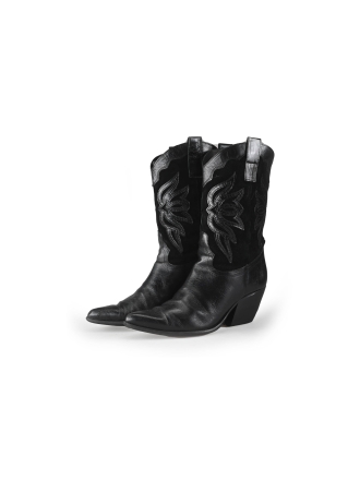 Notre-V Cowboy laarzen Zwart 235497