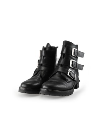 Manfield Biker boots Zwart 236277