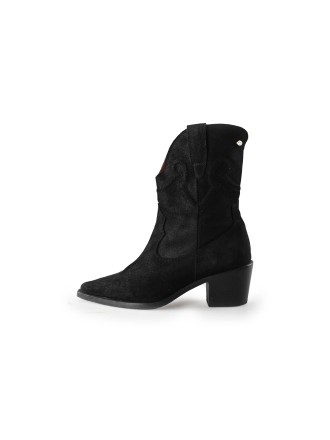 Fred de La Bretoniere Cowboy laarzen Zwart 236485