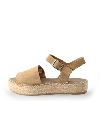 Manfield Sandalen Bruin 237451