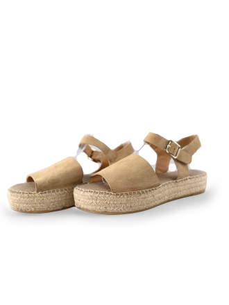 Manfield Sandalen Bruin 237451