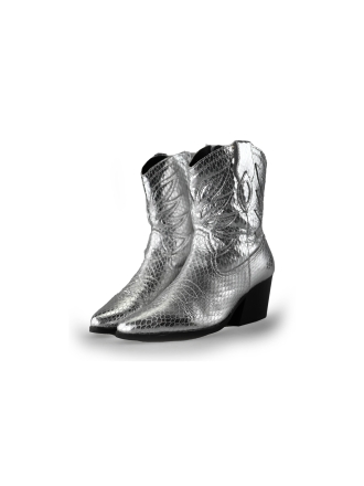 Omoda Cowboy laarzen Zilver 237914