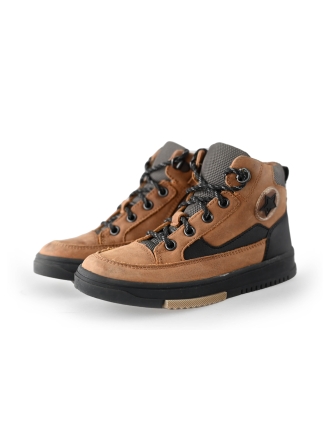 Keq Hoge sneakers Bruin 237973