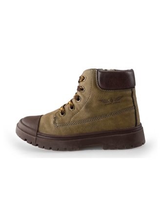 Shoesme Veterboots Groen 238832
