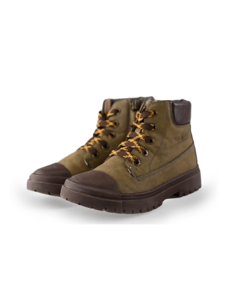 Shoesme Veterboots Groen 238832