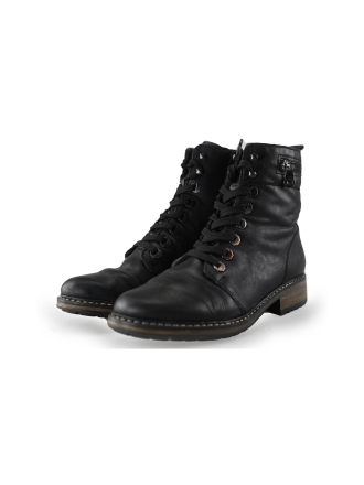 Rieker Veterboots Zwart 238842