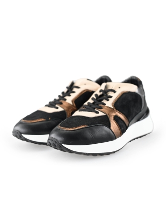 Manfield Sneakers Zwart 239310